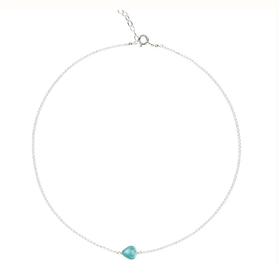Collar Rosso Prezioso Mujer Semino d'Amore in Plata 00405SE ACQUAMARINA - 00405SE ACQUAMARINA